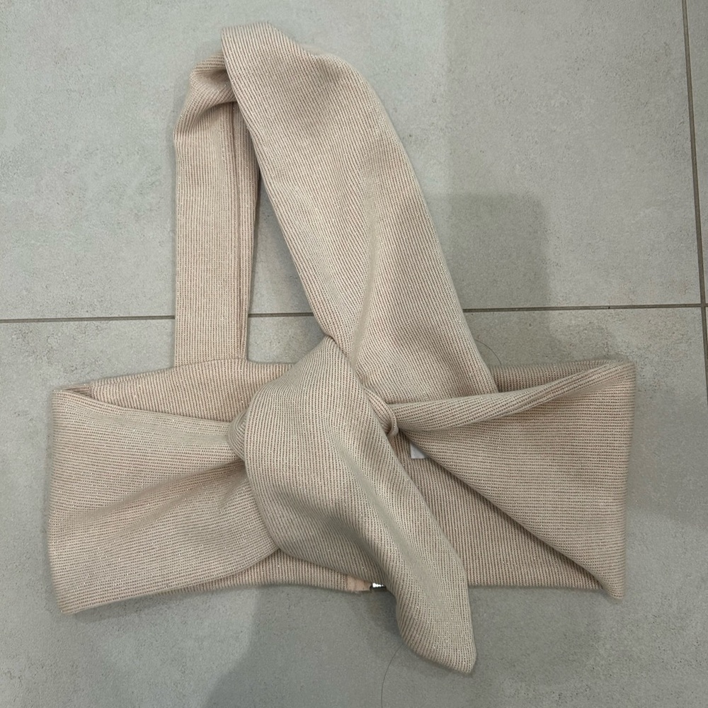 Princess Polly Cream Knit Accessory